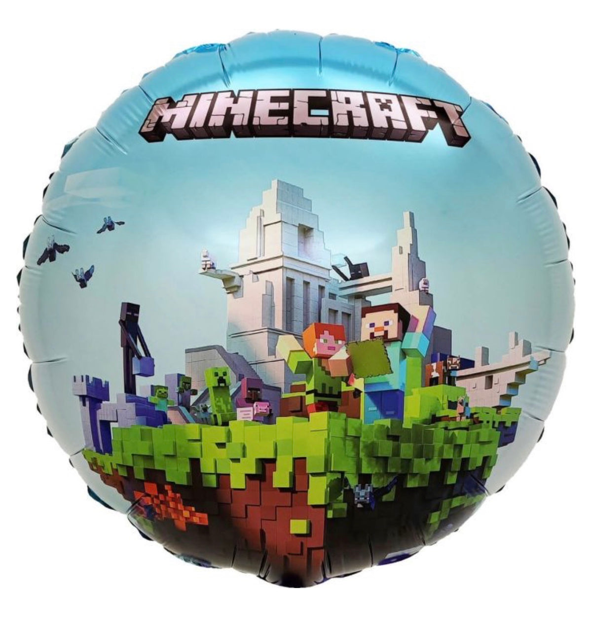 18" Minecraft Island Balloon