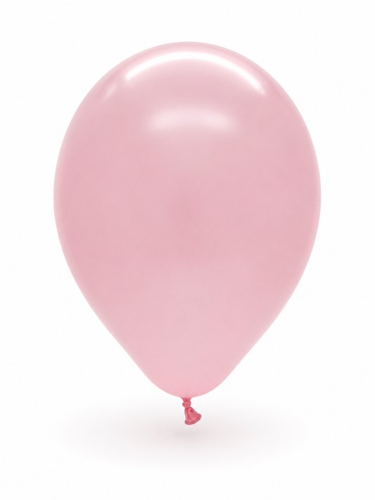 Kalisan Latex Pastel Matte Macaron Pink (50 Per Bag)