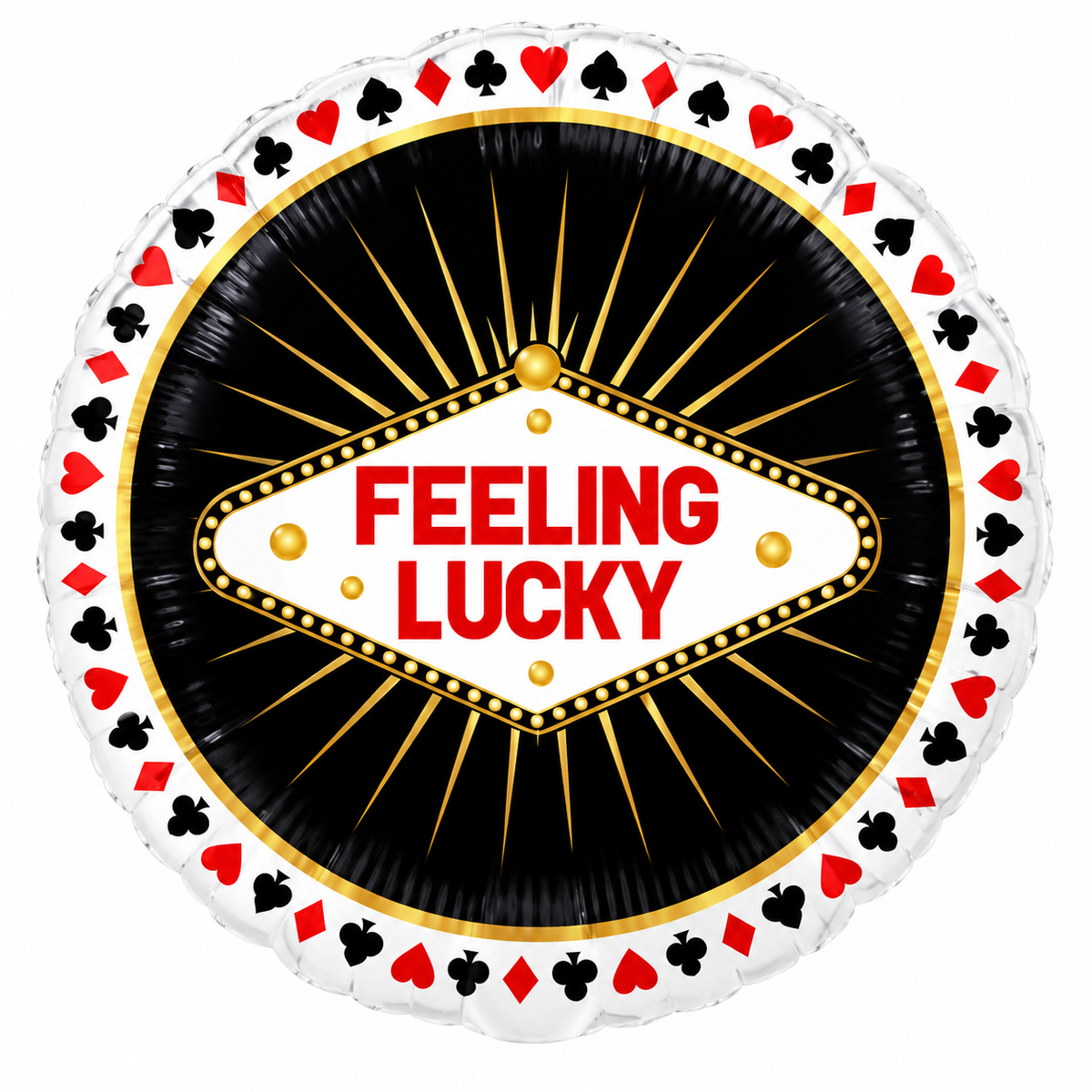 18" Feeling Lucky Foil Balloon