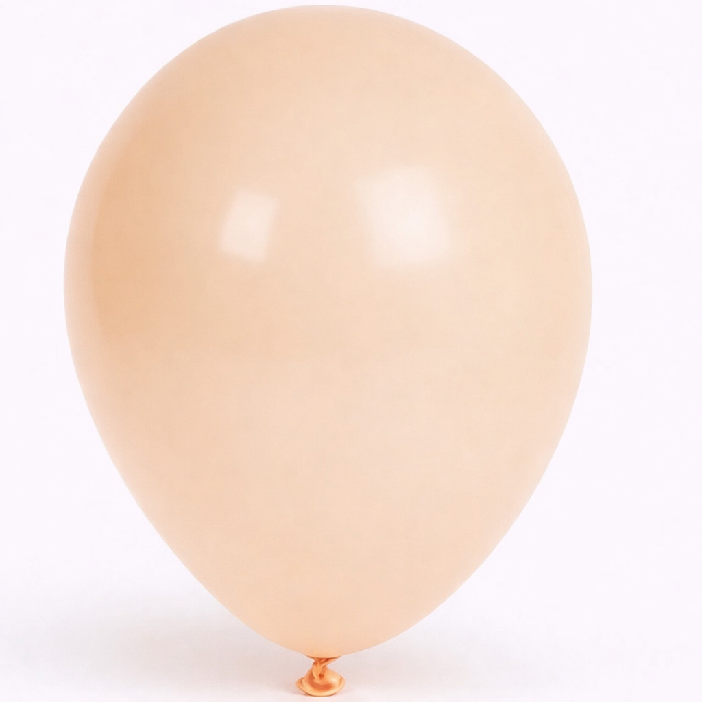 Blush- 50 pack /100 pack Latex Balloon –  - (12” balloon -Helium available)