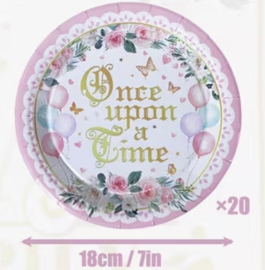 Princess  Tableware Collection (Sold Individually – Pack of 20 )