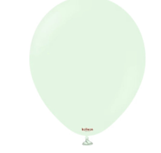 Kalisan Latex Standard Macaron Pale Green (50 Per Bag)