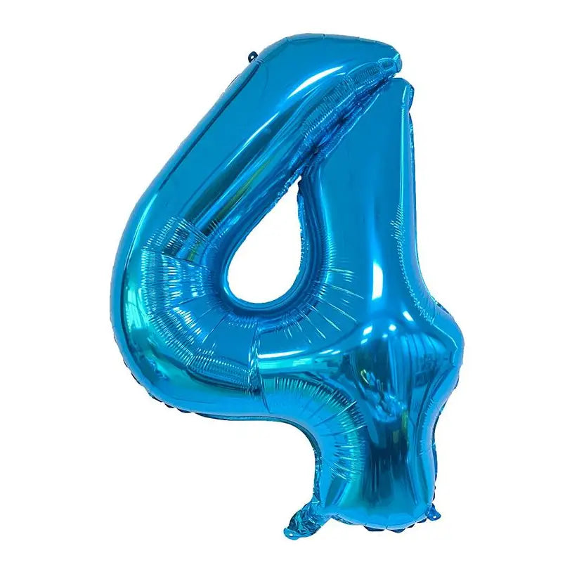 34 Inch Blue Number 4