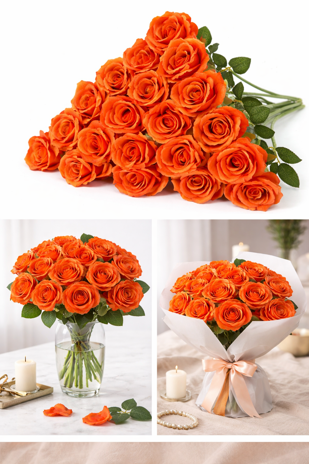 Artificial Rose- Various Colors- $1 each individual Flower