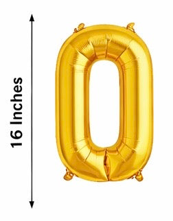 Gold Foil Balloon Letters (A–Z)