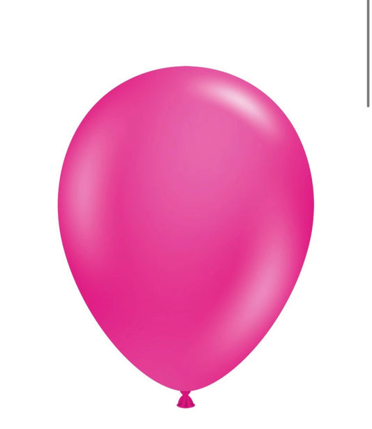 Hot Pink TufTex Balloons