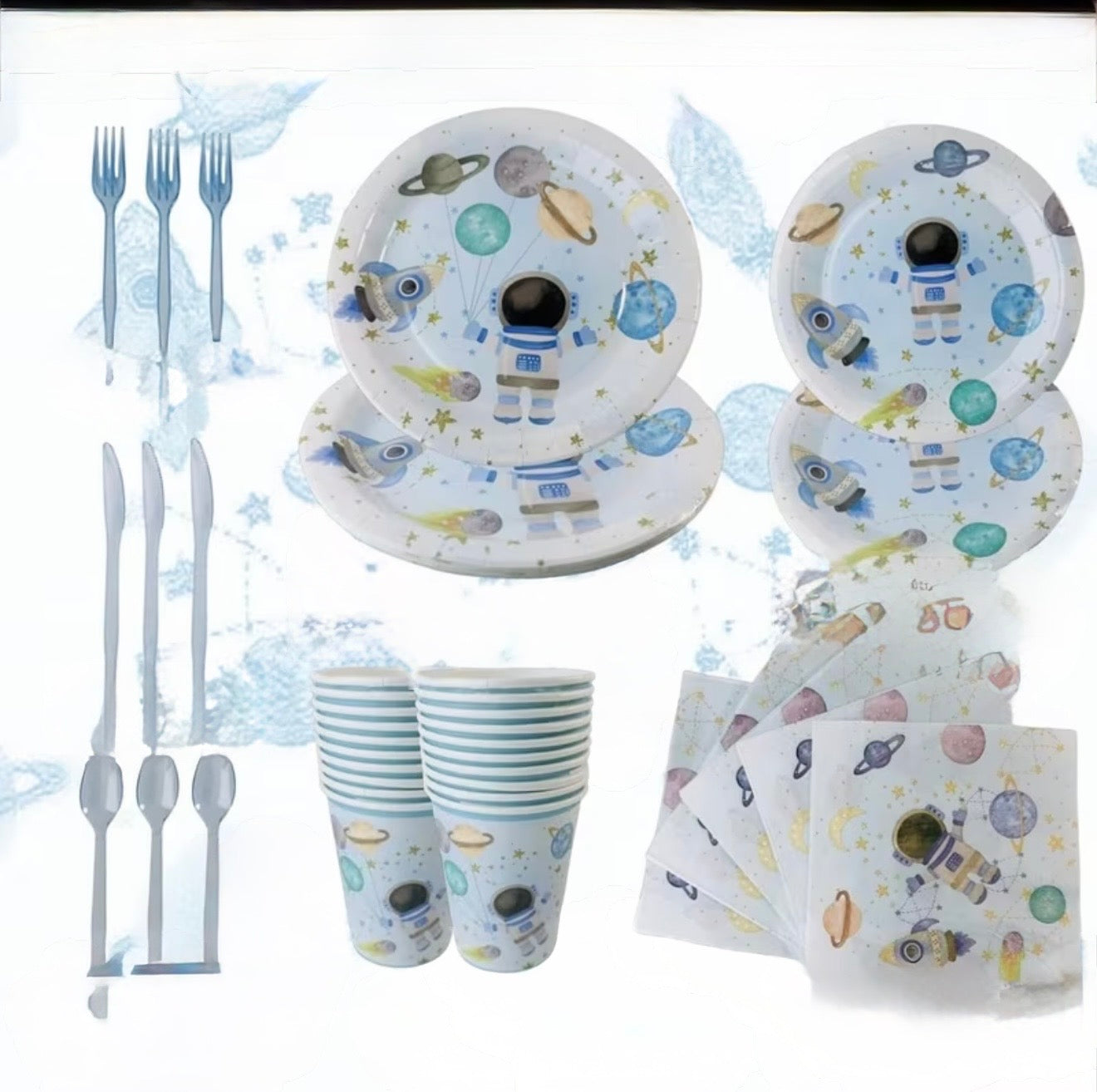 Space Adventure Party Collection (Sold Individually – Pack of 20)