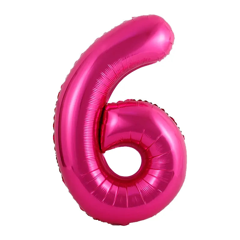 34 Inch Pink Number 6