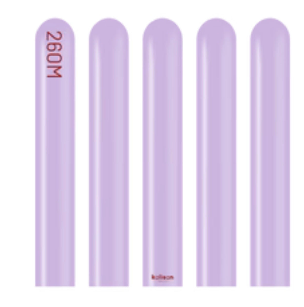 260K Nozzle Up Kalisan Twisting
Latex Balloons Standard Lilac
(50 Per Bag)
