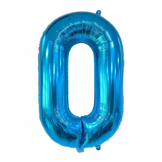 34 Inch Blue Number 0