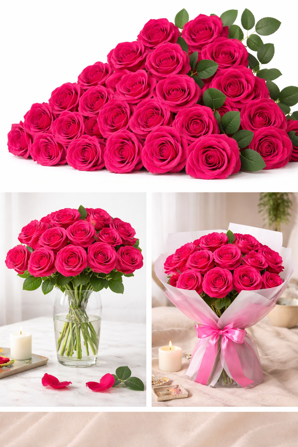 Artificial Rose- Various Colors- $1 each individual Flower