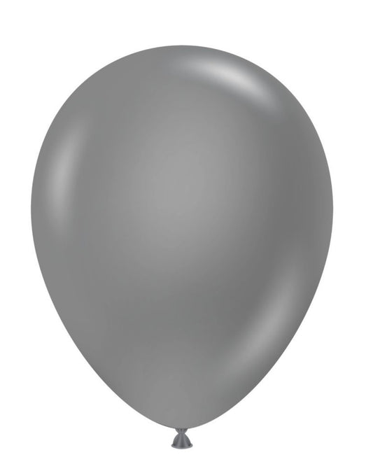 Metallic Silver TufTex Balloons