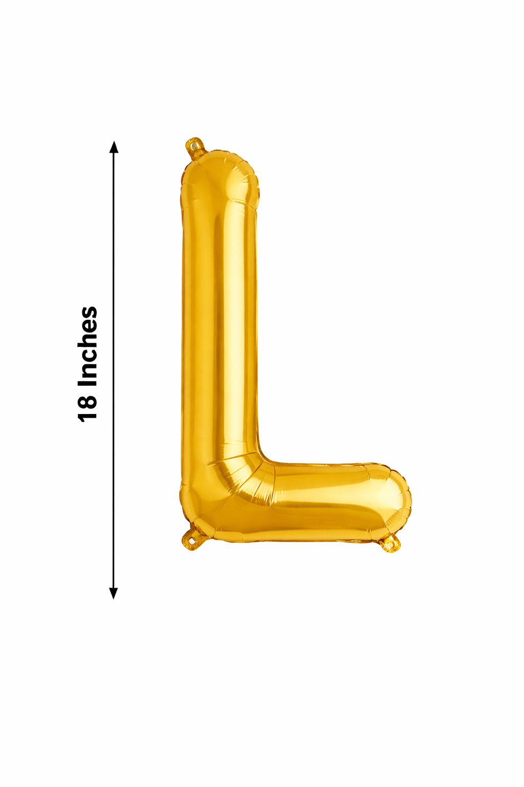 Gold Foil Balloon Letters (A–Z)