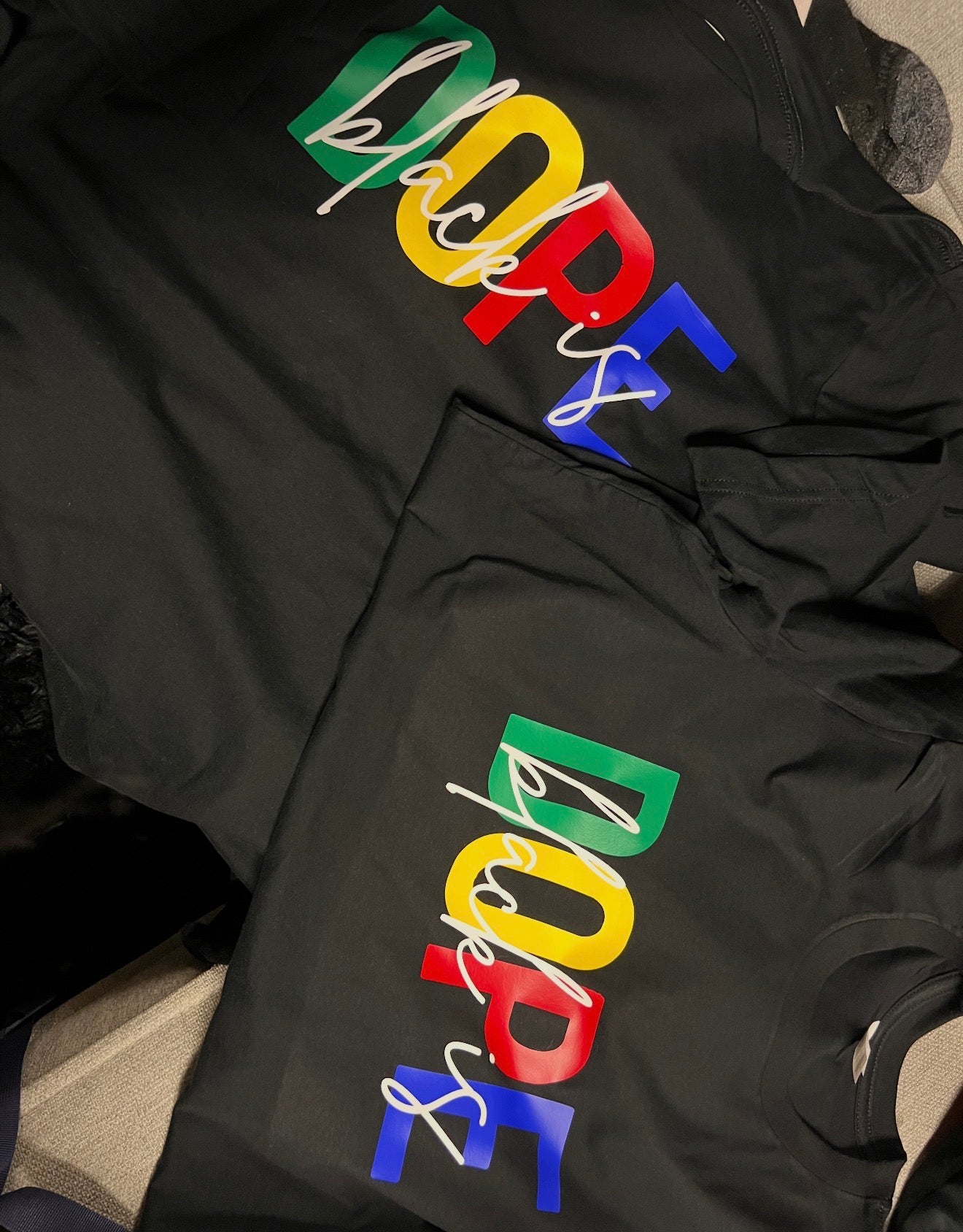 Custom made T-Shirts              (Mockup of Shirt will be emailed before printing)