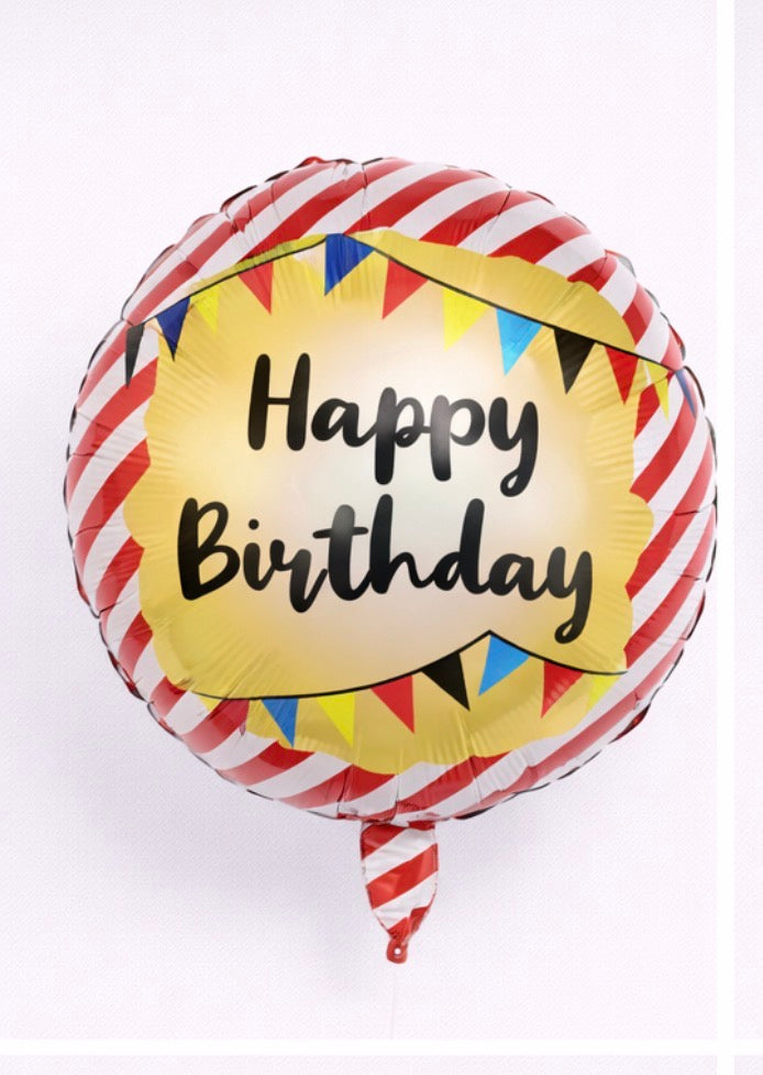 INFLATED 18” Foil Balloon – Pirate- Happy Birthday
