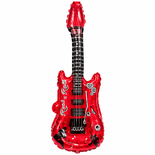 NonFlated Guitar Foil  33”Balloon