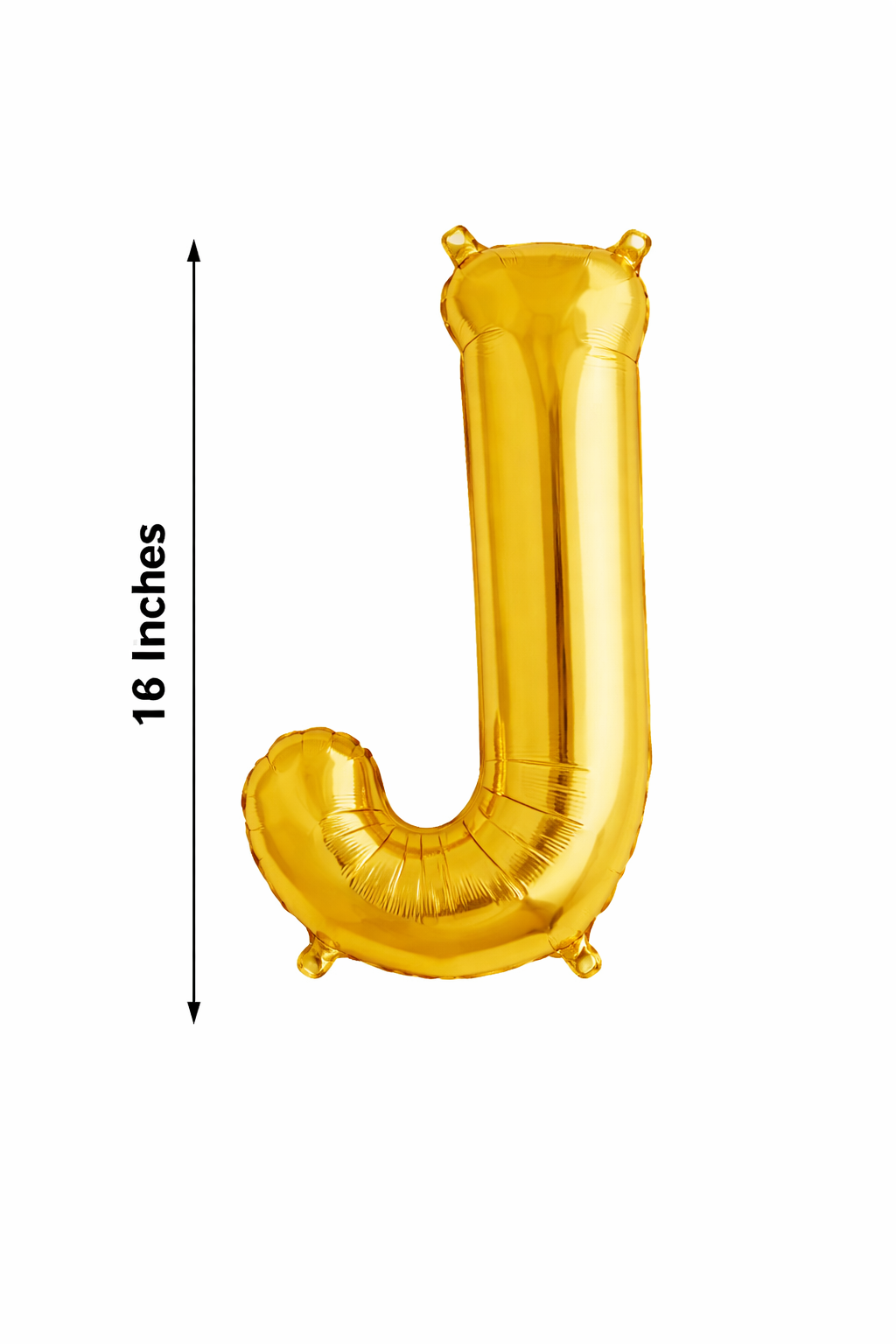 Gold Foil Balloon Letters (A–Z)