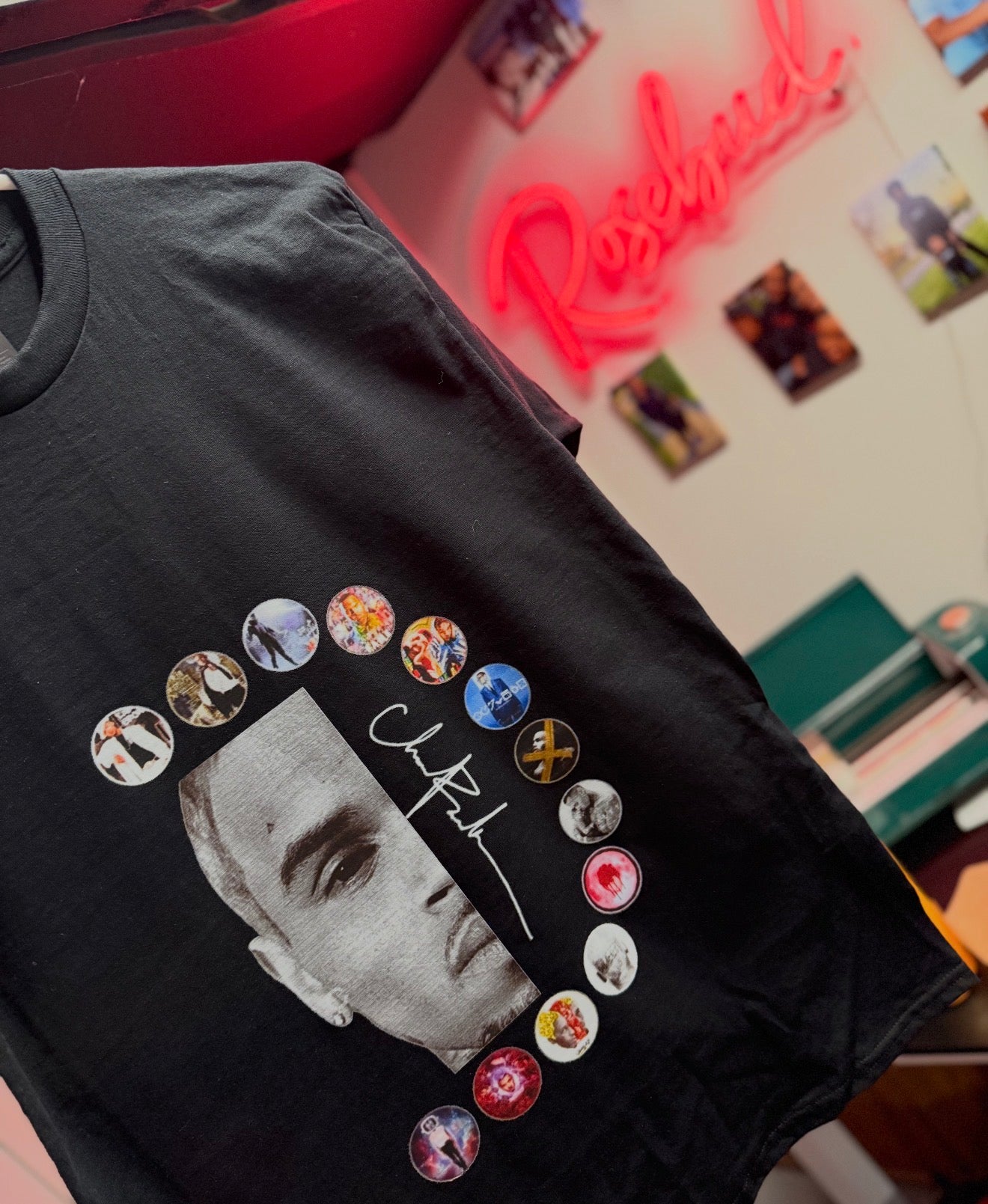 Custom made T-Shirts              (Mockup of Shirt will be emailed before printing)