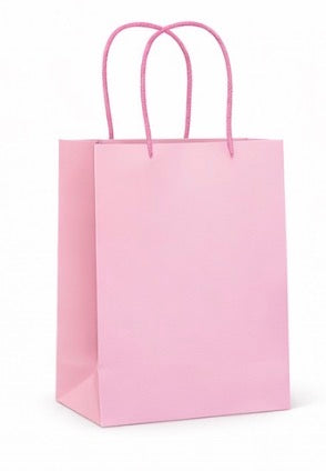 Pink Bags- Party Favor Bags with Handles