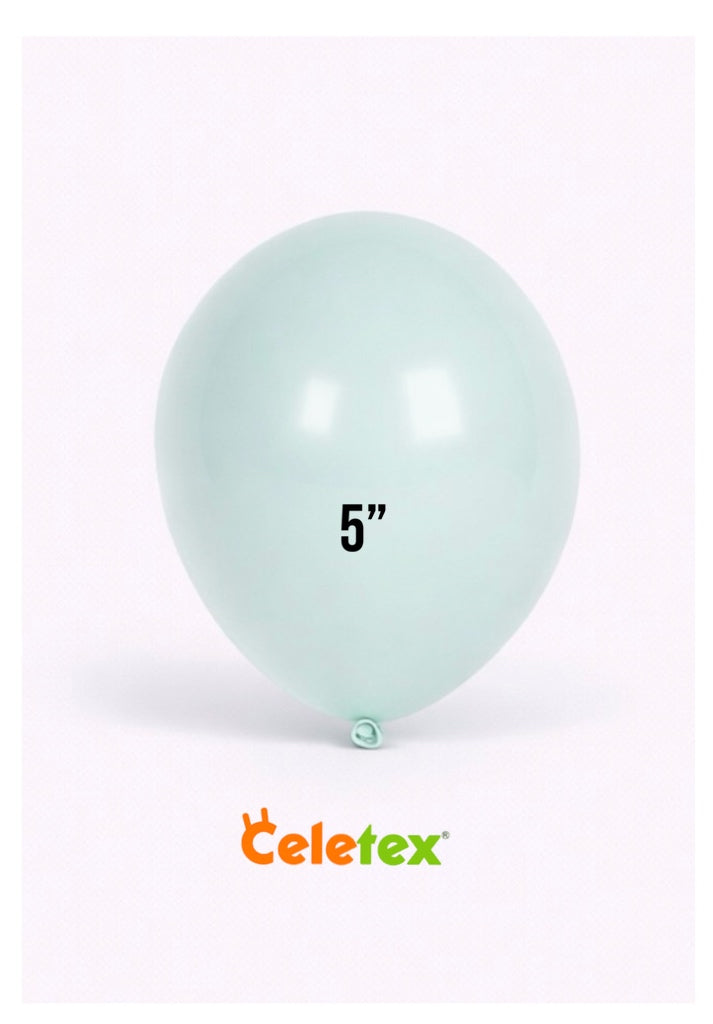 Dusty Blue 50 pack /100 pack- Latex Balloon –  Balloons -Helium available)