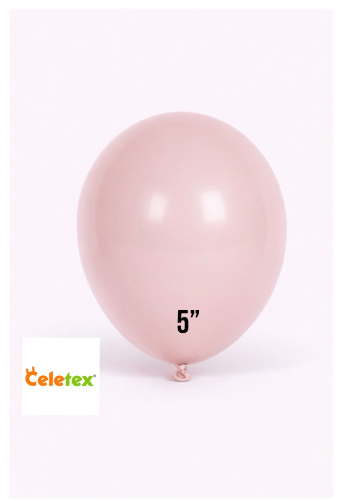 Celetex- Retro Dirty Pink Latex Balloon |50 pack