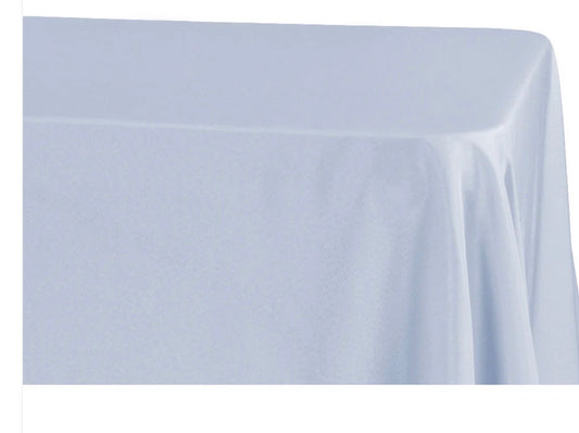 Polyester 90x 132 “Tablecloth - Dusty Blue