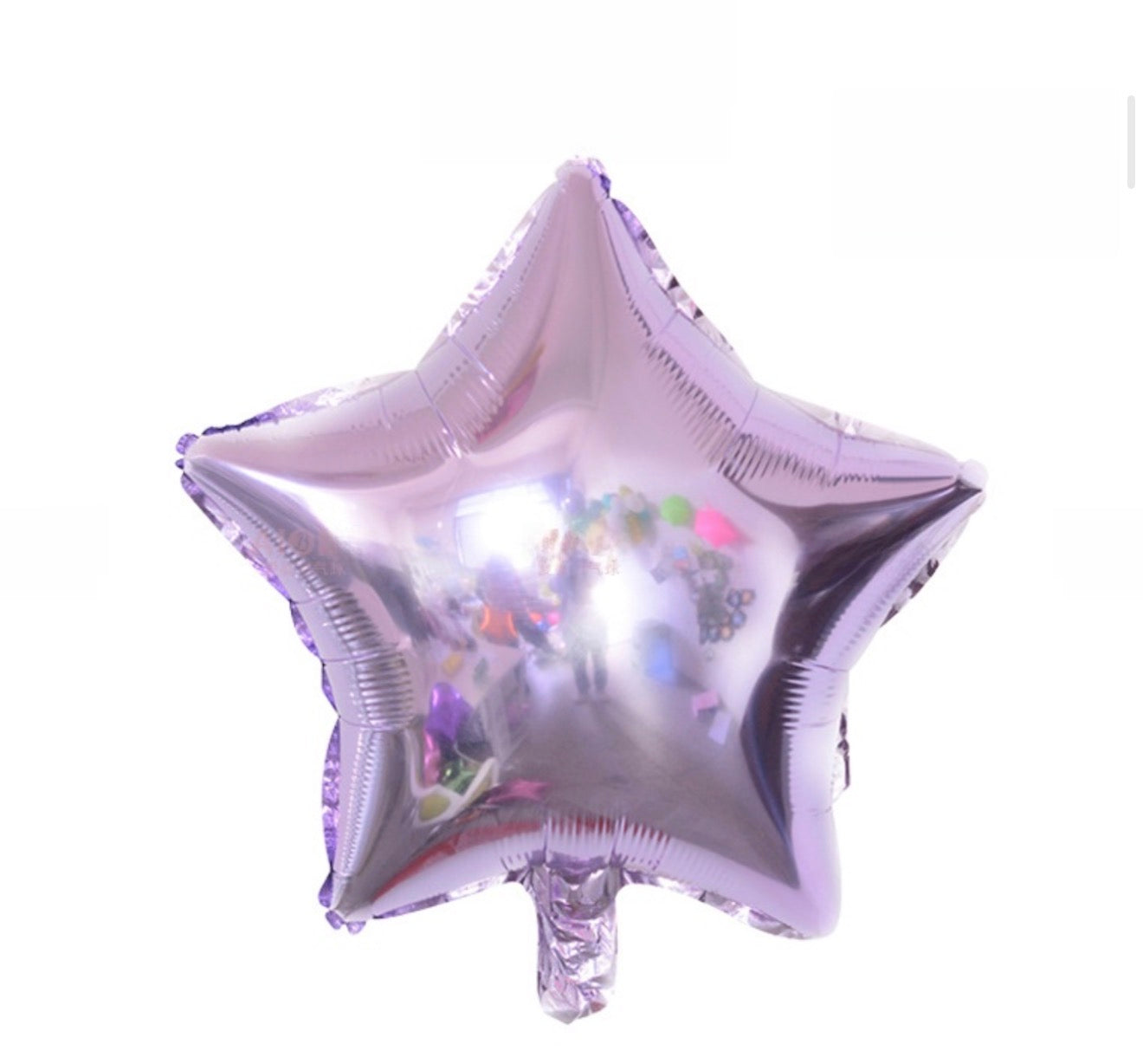 INFLATED  18”  Star- Lilac/Purple Foil Balloon