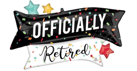 You’re Officially Retired | Retirement Foil Balloon 38”