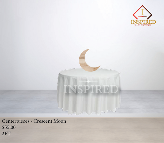 Centerpieces- Crescent Moon