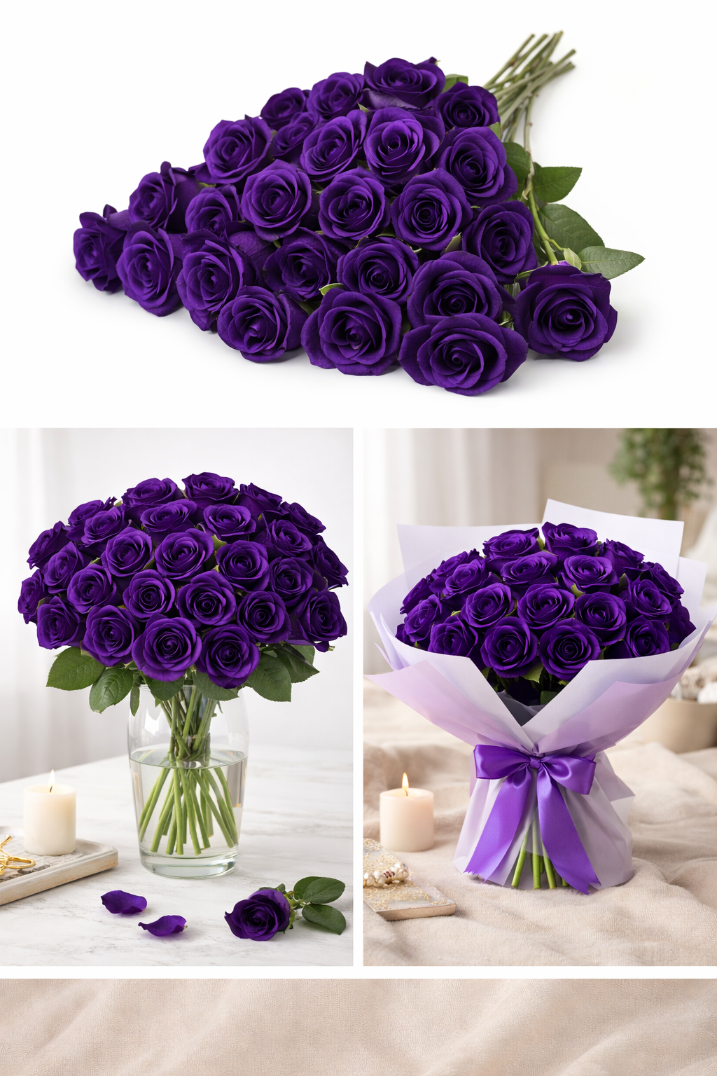 Artificial Rose- Various Colors- $1 each individual Flower
