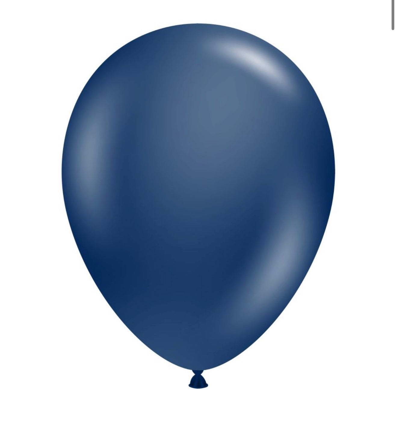 Metallic Midnight Blue TufTex Balloons