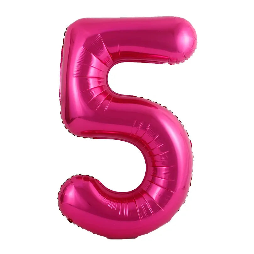 34 Inch Pink Number 5