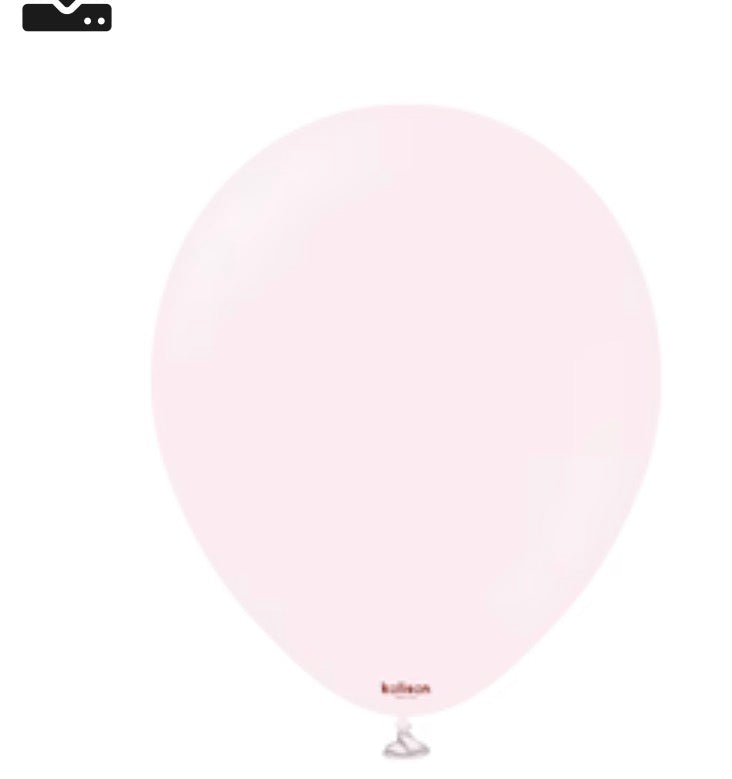Kalisan Latex Standard Macaron Pale Pink (50 Per Bag)