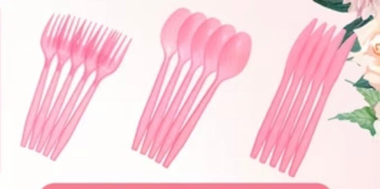 Pink Safari Tableware