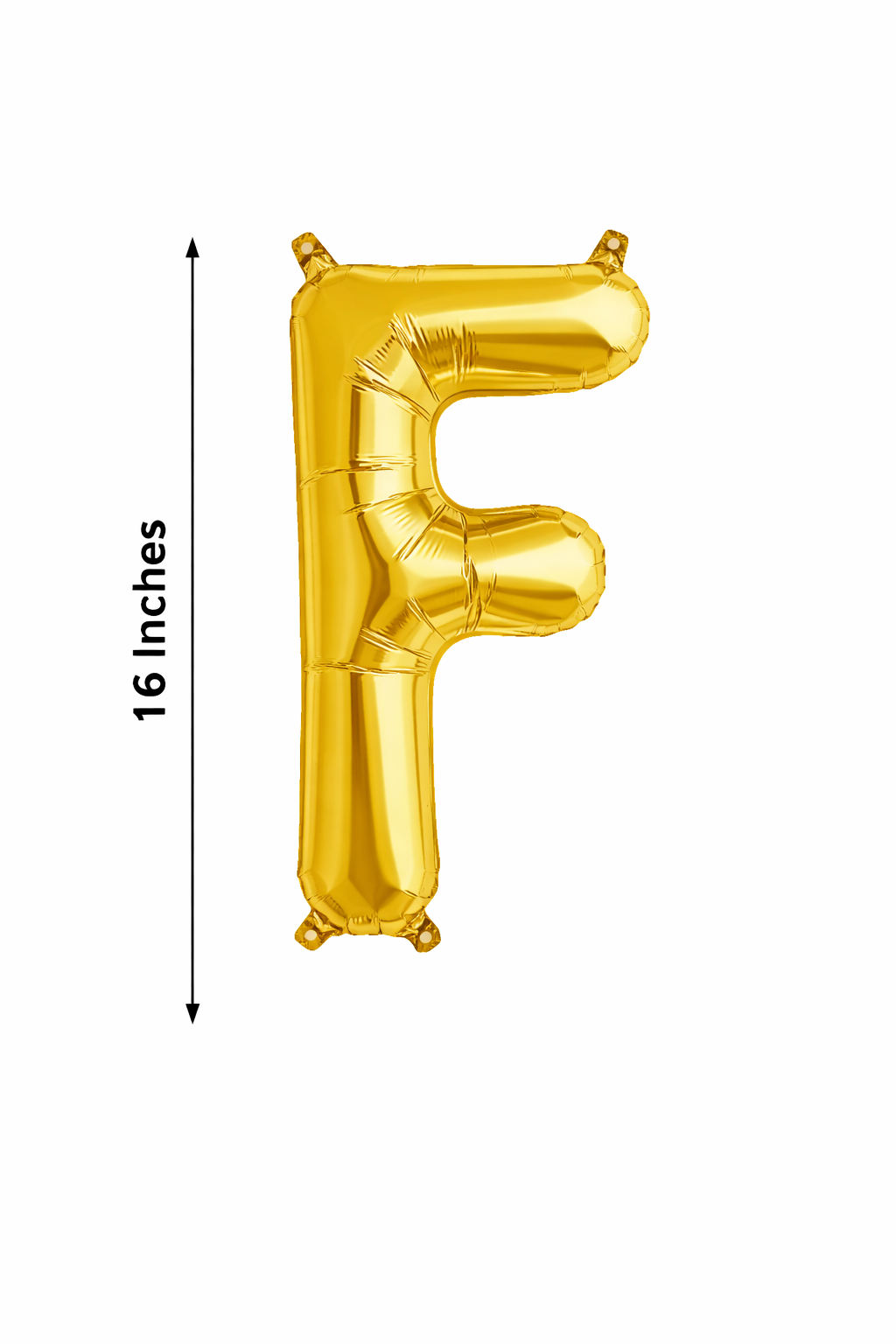 Gold Foil Balloon Letters (A–Z)