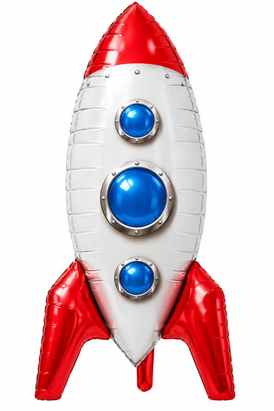 Rocket | Foil Balloon 33”
