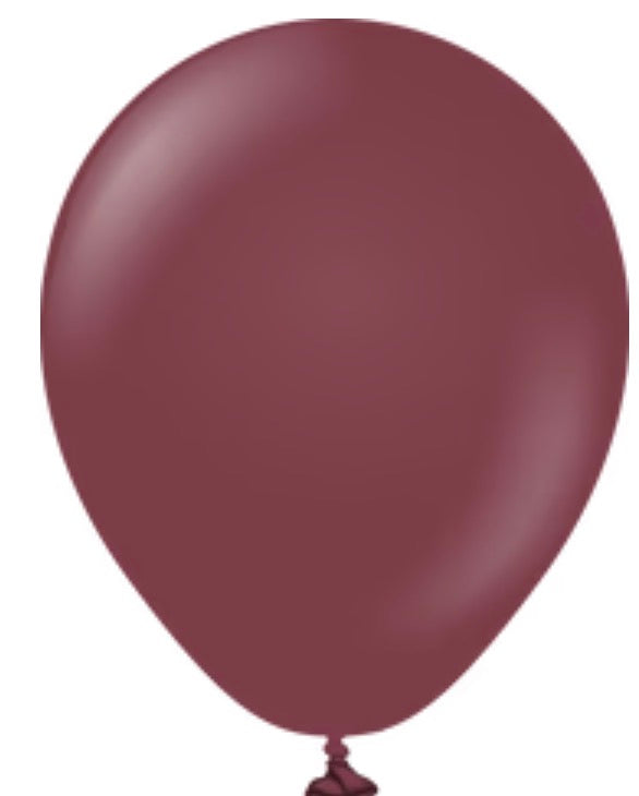 Kalisan Latex Standard Burgundy (50 Per Bag)