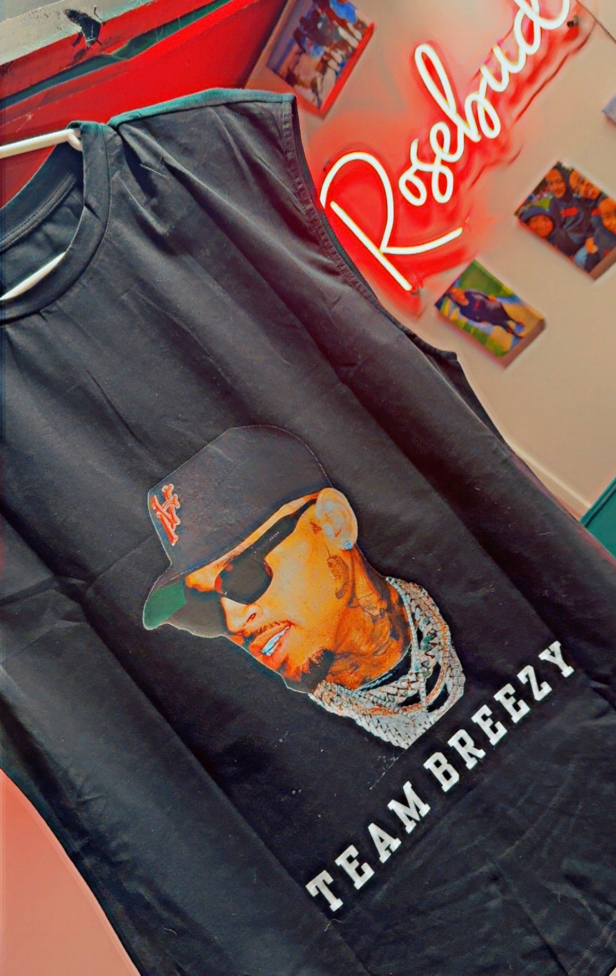 Custom made T-Shirts              (Mockup of Shirt will be emailed before printing)