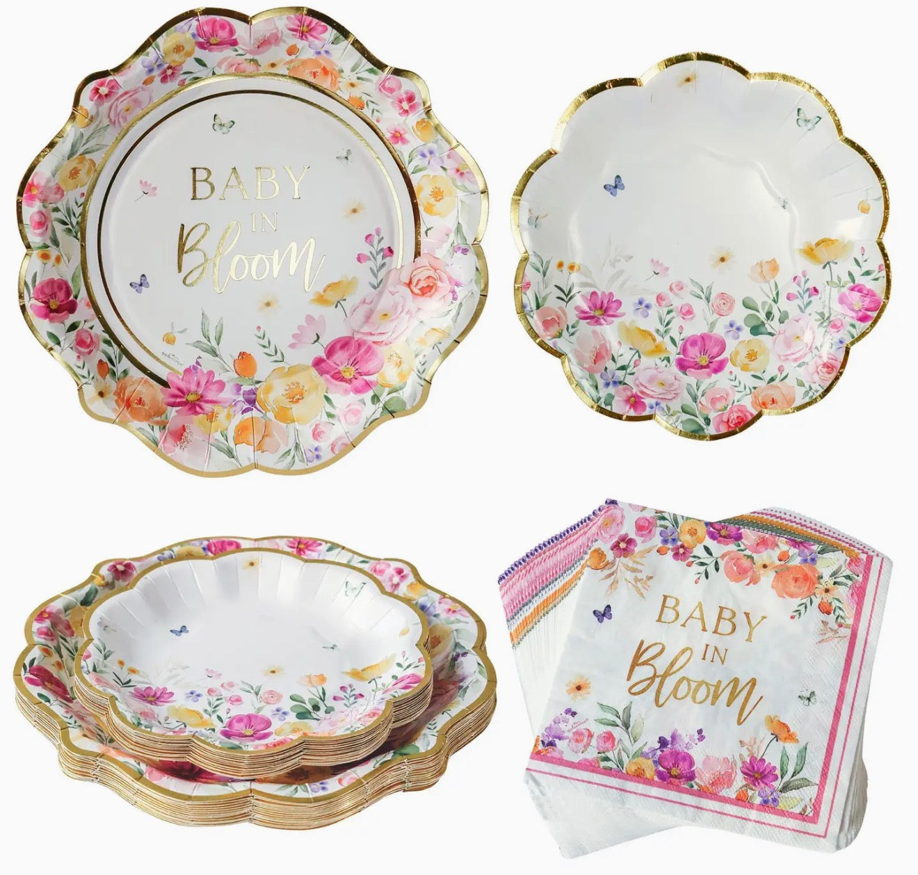 Baby in Bloom Tableware