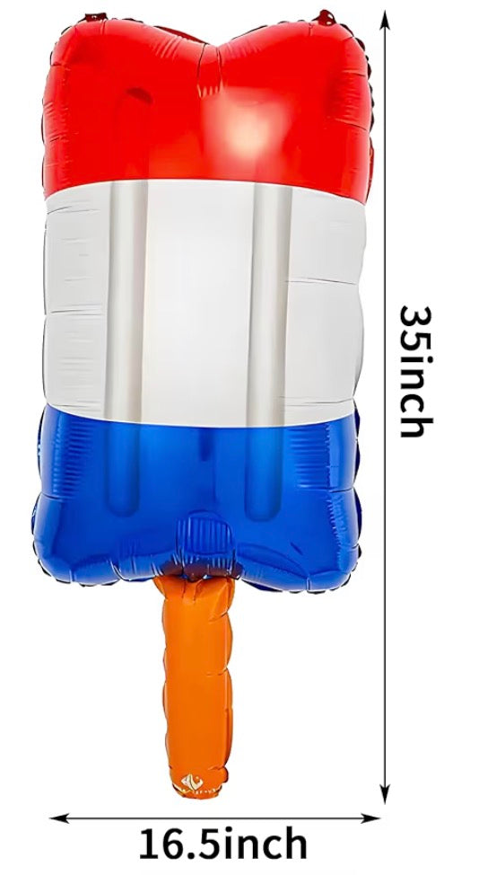 INFLATED Popsicle  35”X 16.5”
