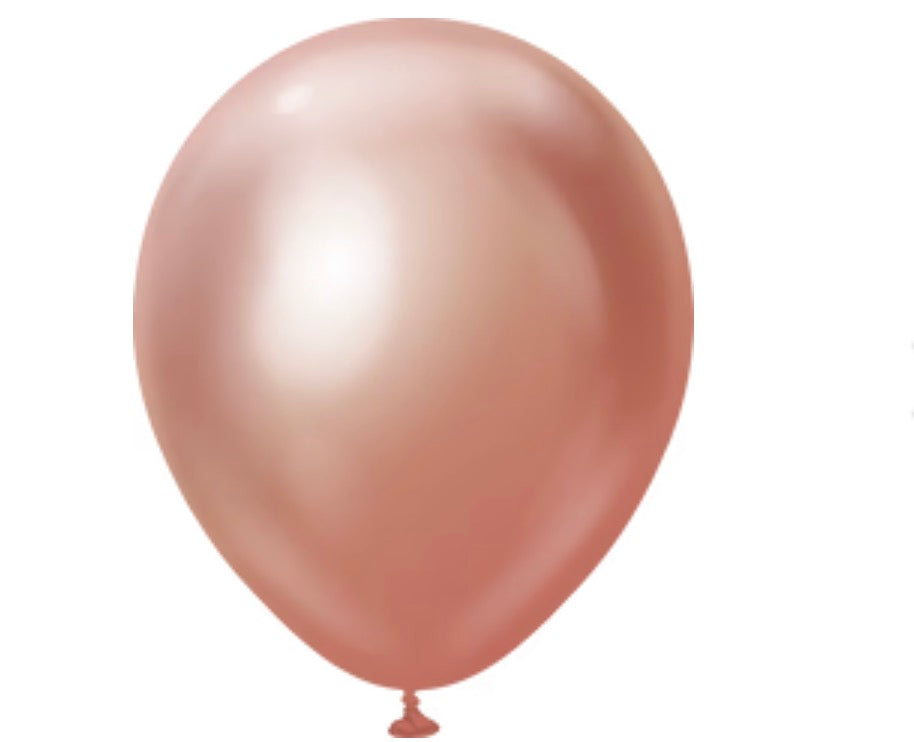 Kalisan Latex Mirror Rose Gold (50 Per Bag)