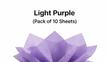 Light purple- Tissue Paper Sheets (10 Pack) | Gift Wrapping & Party Supplies