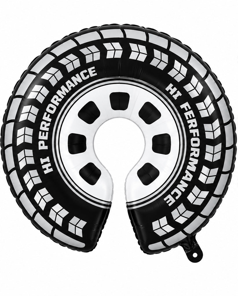 Race car Wheel 30” balloon