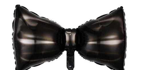 INFLATED Bow Tie foil Balloon 14” x 31”