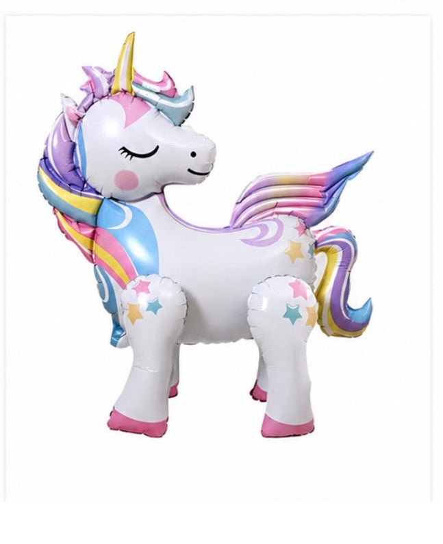 INFLATED Unicorn foil 24”x22”