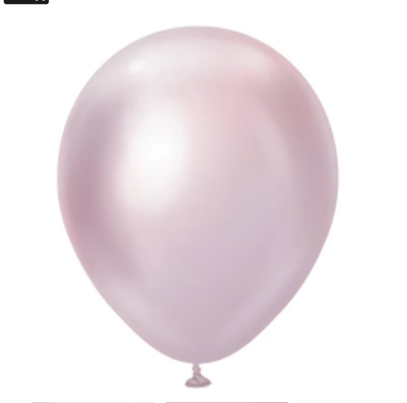 Kalisan Latex Mirror Pink Gold (50 Per Bag)