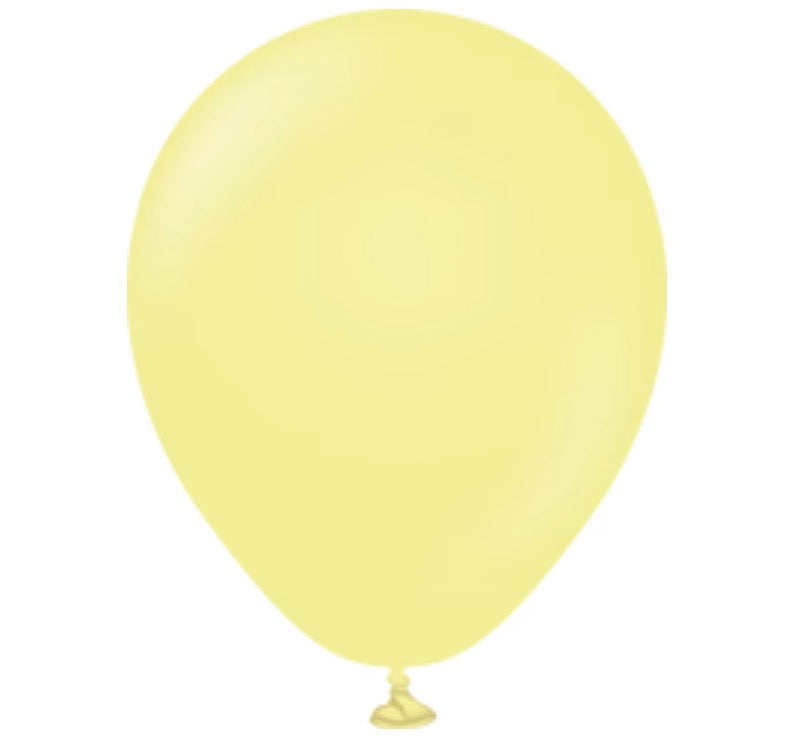Kalisan Latex Pastel Matte Macaron Yellow