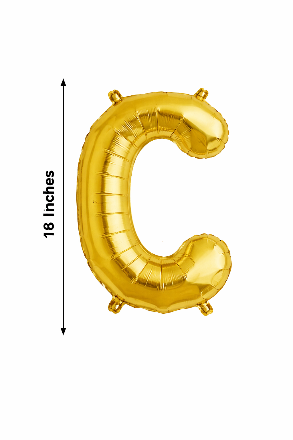 Gold Foil Balloon Letters (A–Z)