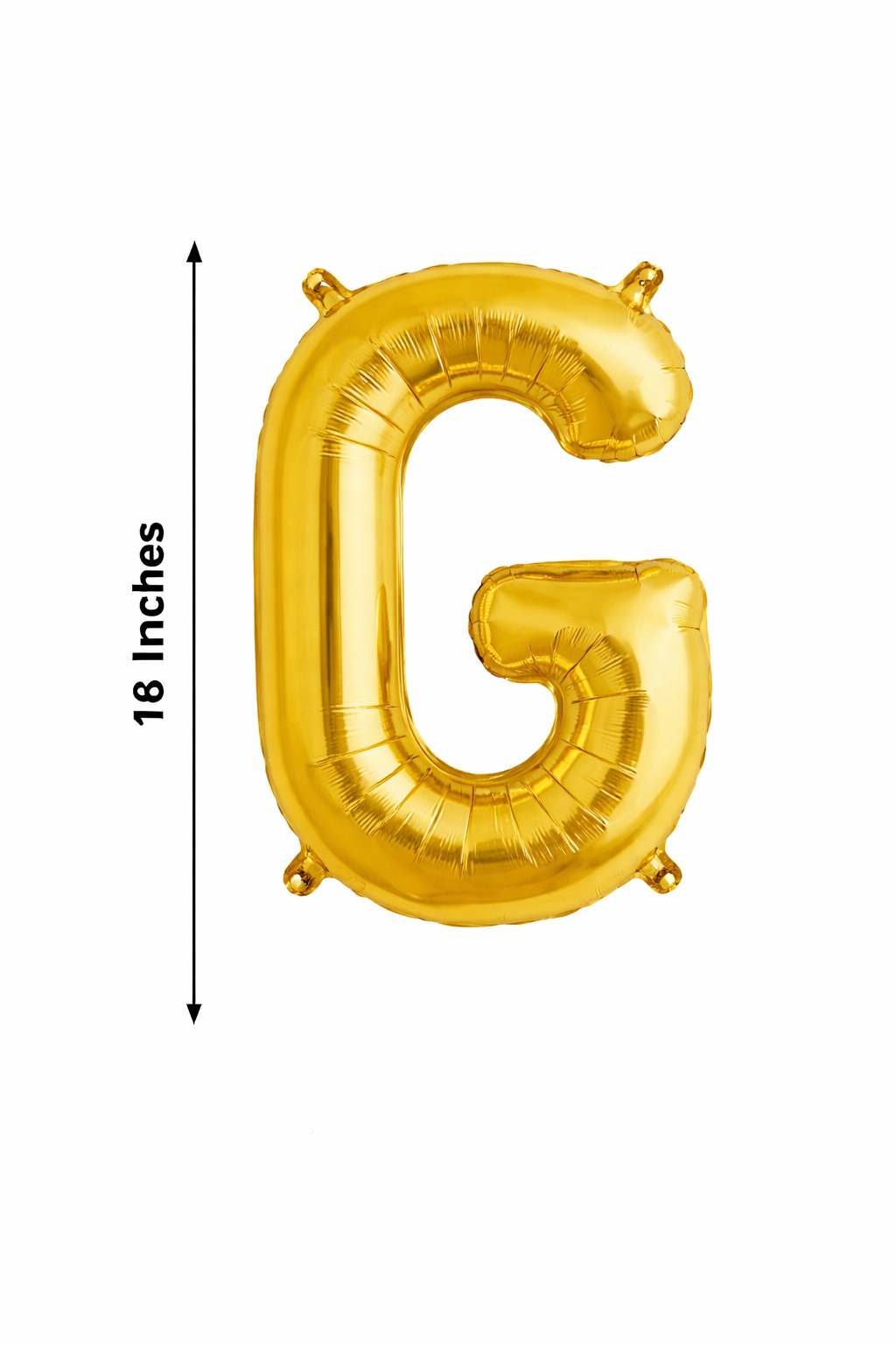 Gold Foil Balloon Letters (A–Z)