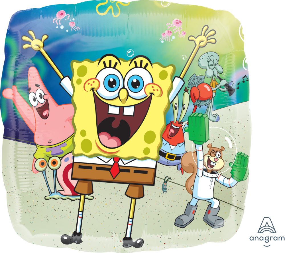 INFLATED Character Balloons- SpongeBob